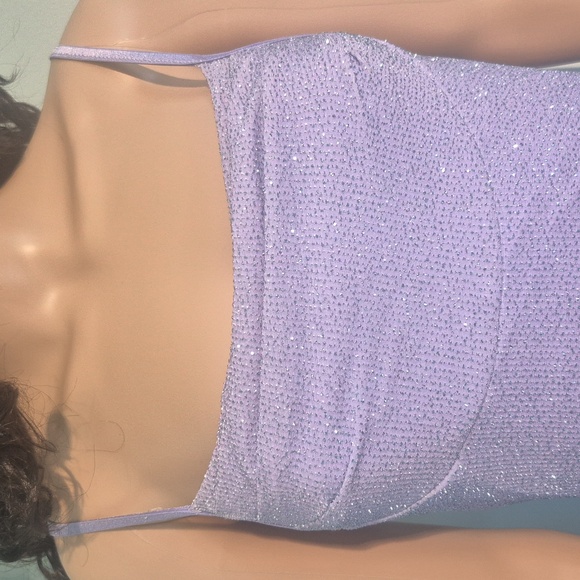 Purple Ombré Maxi Dress - Picture 8 of 17